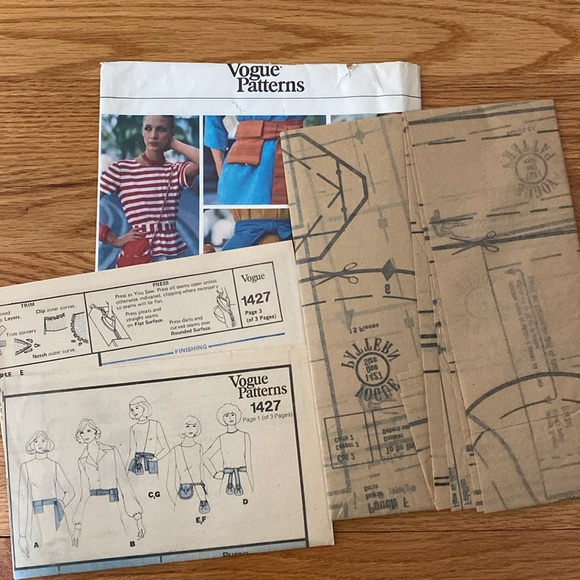 VTG Vogue Accessory Patterns UNCUT FF - Picture 7 of 12